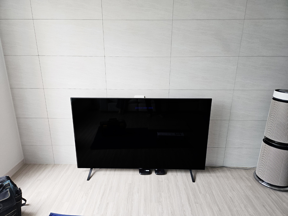 동탄 벽걸이티비설치 동탄신도시 대형TV 전문 시공 벽걸이 TV 설치 시공 사진 2