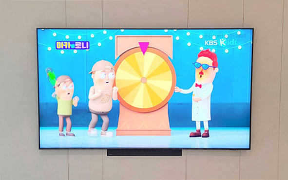 마산 벽걸이티비설치 아파트 TV교체·선정리 전문 벽걸이 TV 설치 시공 사진 4