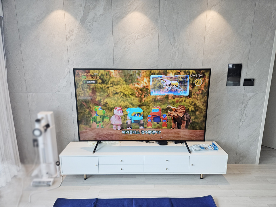 평택 벽걸이티비설치 아파트·대형TV 전문 시공 벽걸이 TV 설치 시공 사진 1