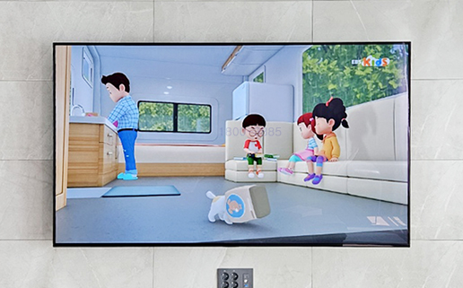 동탄 벽걸이티비설치 동탄신도시 대형TV 전문 시공 벽걸이 TV 설치 시공 사진 4