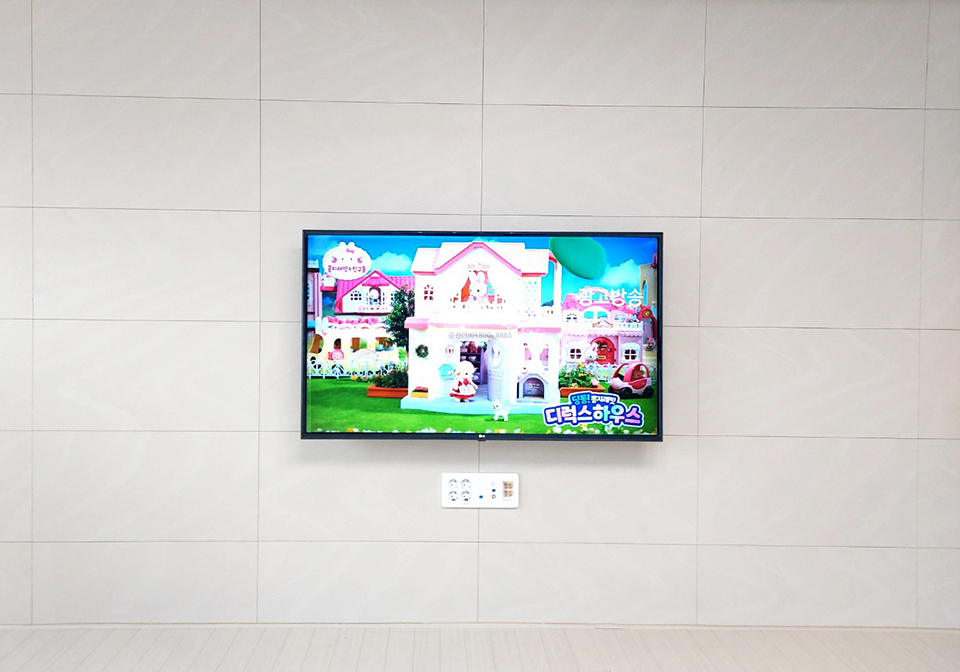 남양주 벽걸이티비설치 현장별 전문 맞춤 시공 벽걸이 TV 설치 시공 사진 2