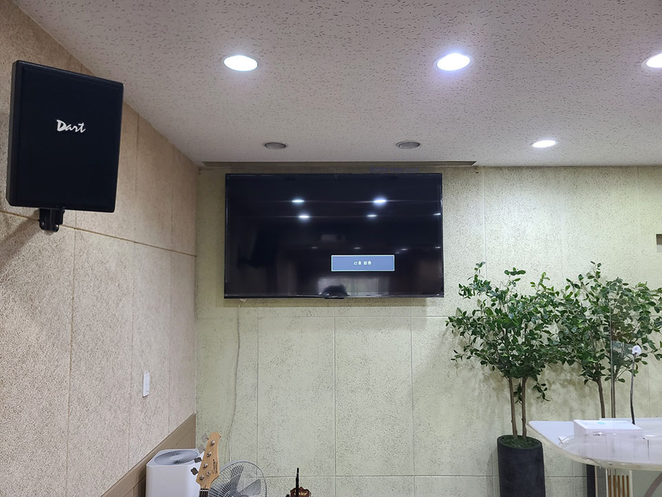 고양 화정동 벽걸이티비설치 대단지 아파트 맞춤 시공 벽걸이 TV 설치 시공 사진 2